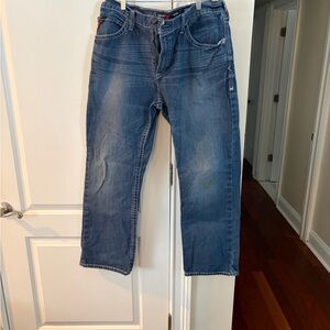 Ariat Relaxed Fit Blue Jeans for Men